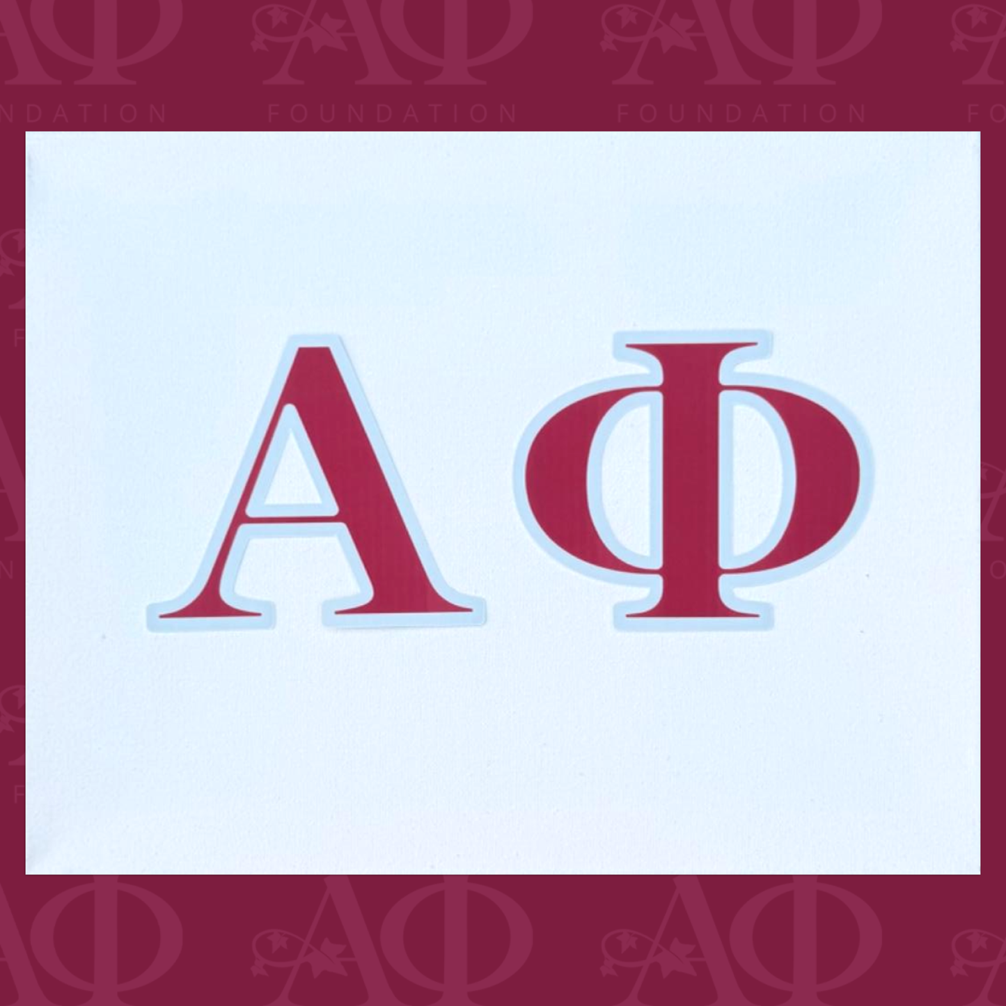 Alpha Phi (ΑΦ) Bedazzling Kit – 11” x 14”