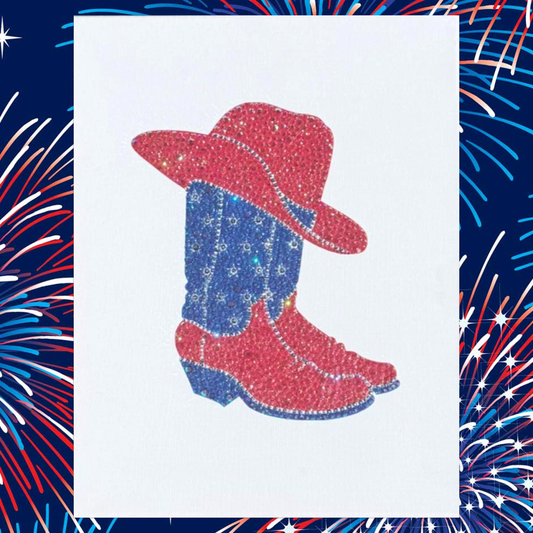 American Cowboy Bedazzling Kit – 11” x 14”