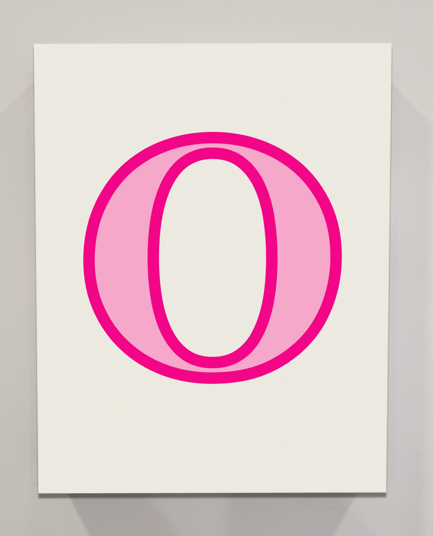 Letter O Bedazzling Kit – 11” x 14”